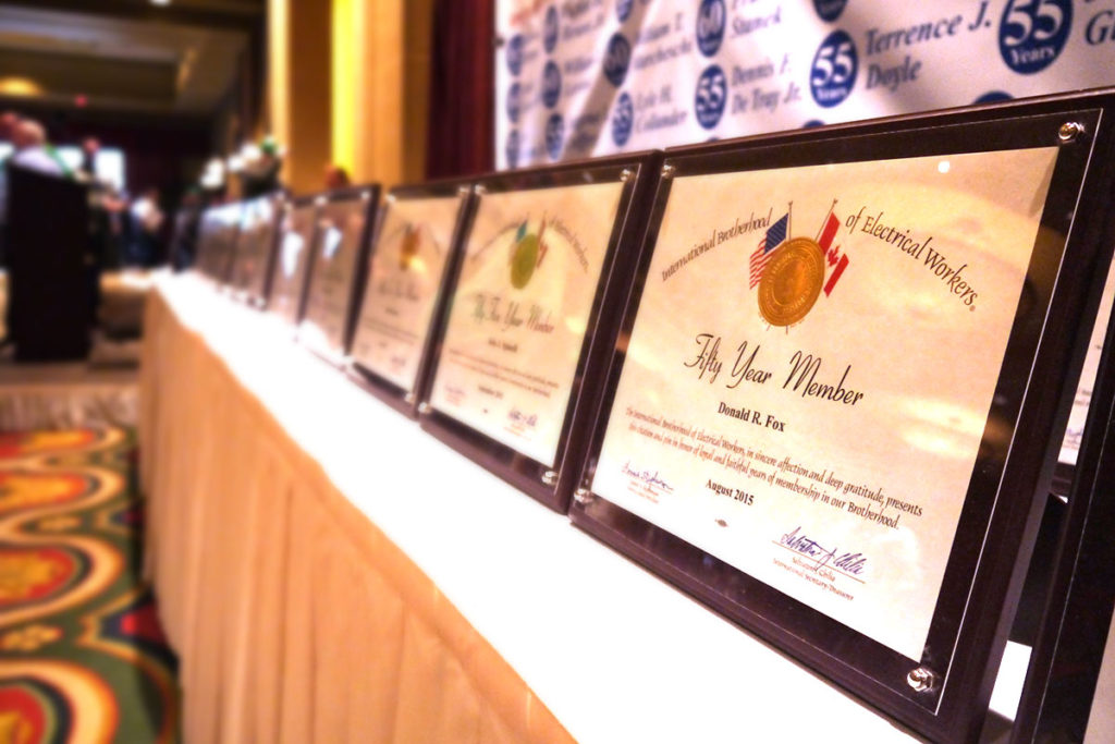 Retiree Member plaque